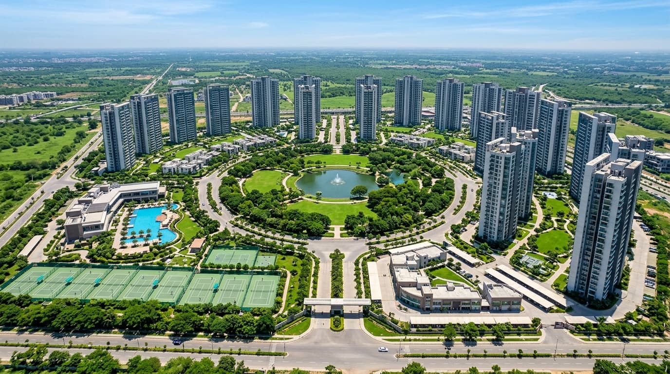 Sunteck OneWorld – Aerial View