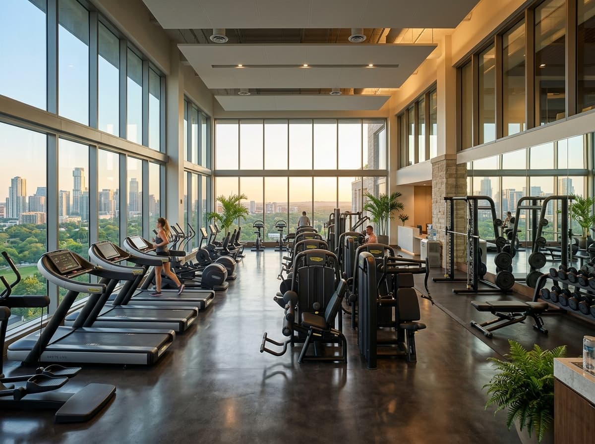 Interior – Fitness & Wellness Lounge